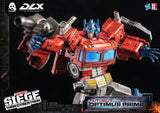 Threezero Transformers War for Cybertron Trilogy Optimus Prime DLX Collectible Figure