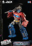 Threezero Transformers War for Cybertron Trilogy Optimus Prime DLX Collectible Figure