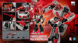 Threezero Transformers MDLX Scale Red Alert Diecast Action Figure