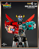 Threezero Robo-Dou Voltron: Defender of the Universe Voltron (Retro Toy Edition) Diecast Action Figure