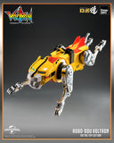 Threezero Robo-Dou Voltron: Defender of the Universe Voltron (Retro Toy Edition) Diecast Action Figure