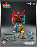 Threezero Robo-Dou Voltron: Defender of the Universe Voltron (Retro Toy Edition) Diecast Action Figure