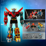 Threezero Robo-Dou Voltron: Defender of the Universe Voltron (Retro Toy Edition) Diecast Action Figure
