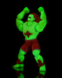 Jada Toys Ultra Street Fighter II: The Final Challengers Blanka Glow-in-the-Dark 6-Inch Scale Action Figure Entertainment Earth Exclusive
