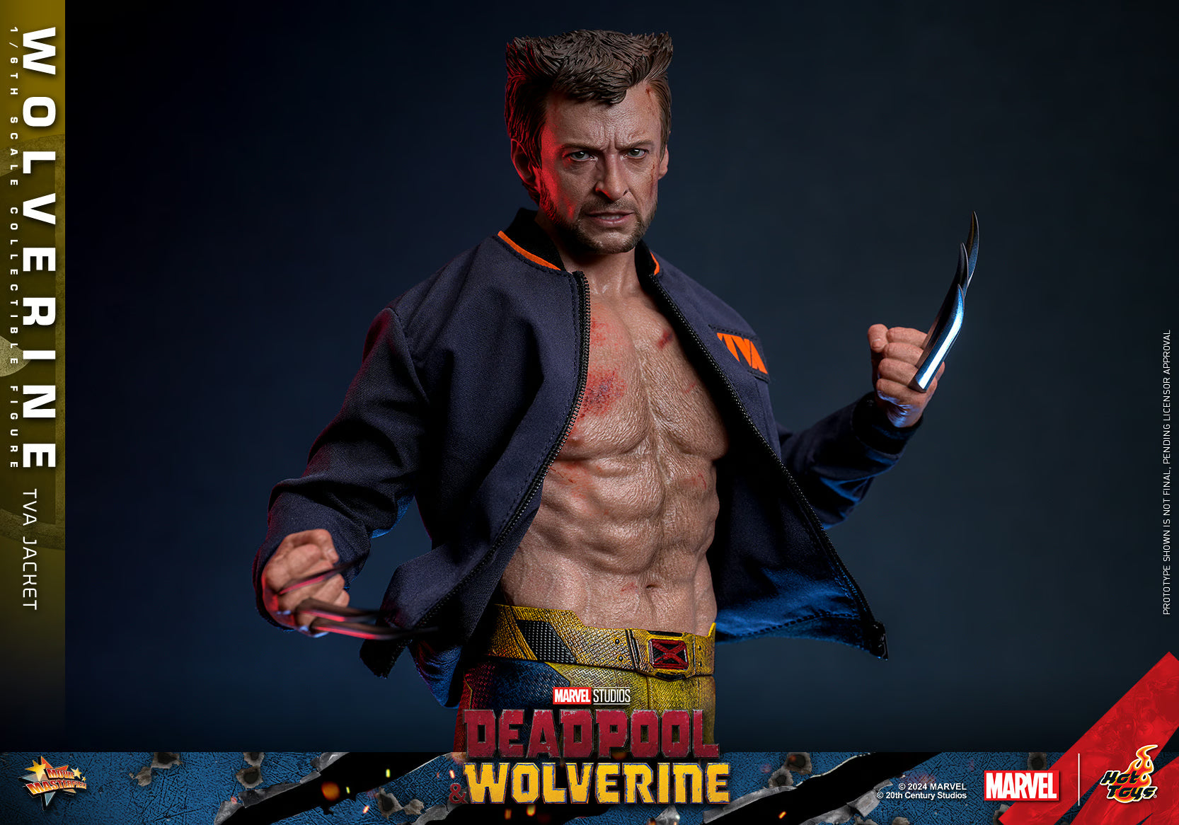 Hot Toys Marvel Comics Deadpool & Wolverine Wolverine (TVA Jacket