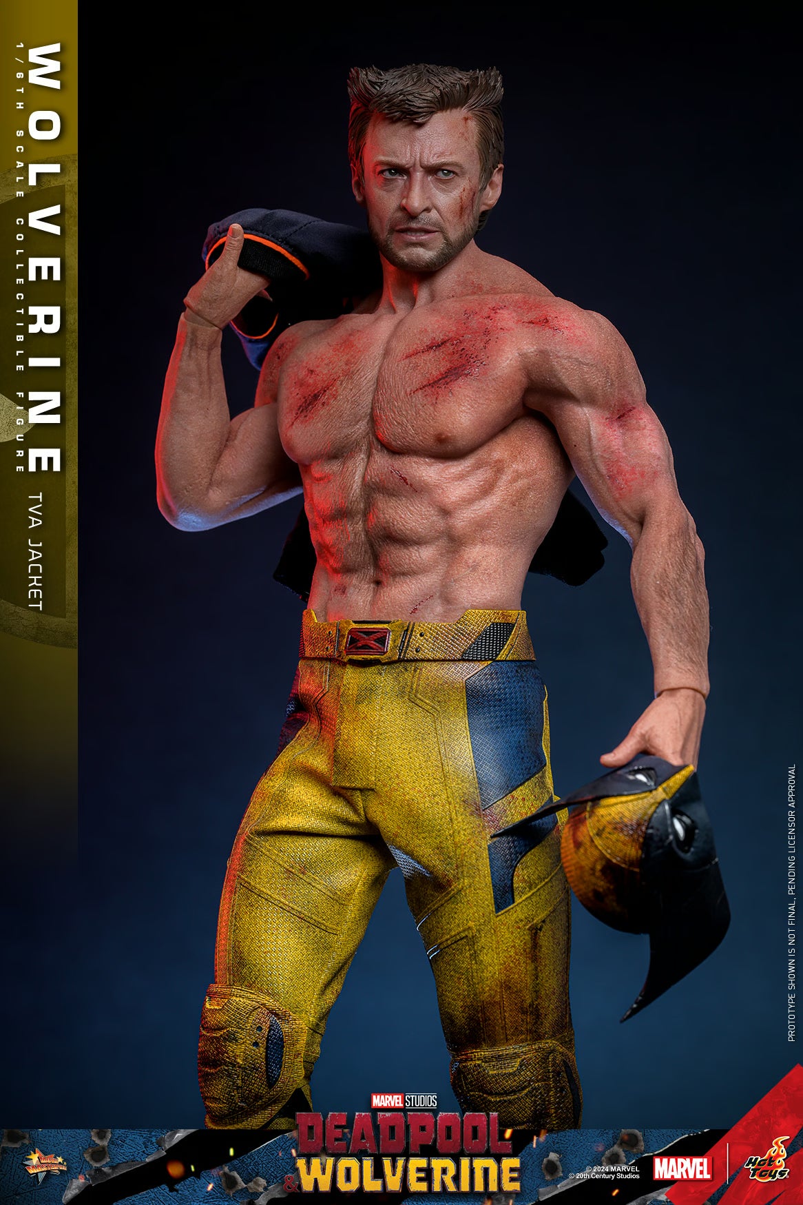 Hot Toys Marvel Comics Deadpool & Wolverine Wolverine (TVA Jacket
