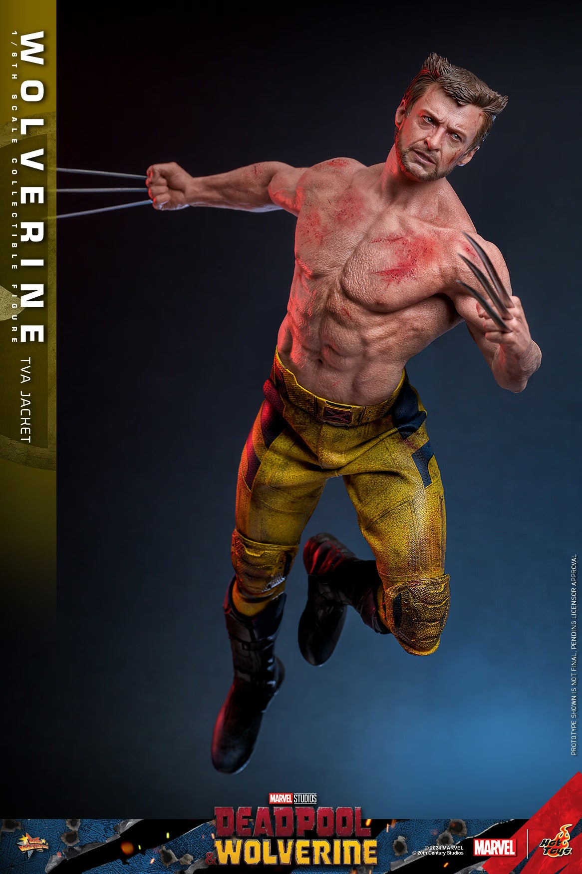 Hot Toys Marvel Comics Deadpool & Wolverine Wolverine (TVA Jacket