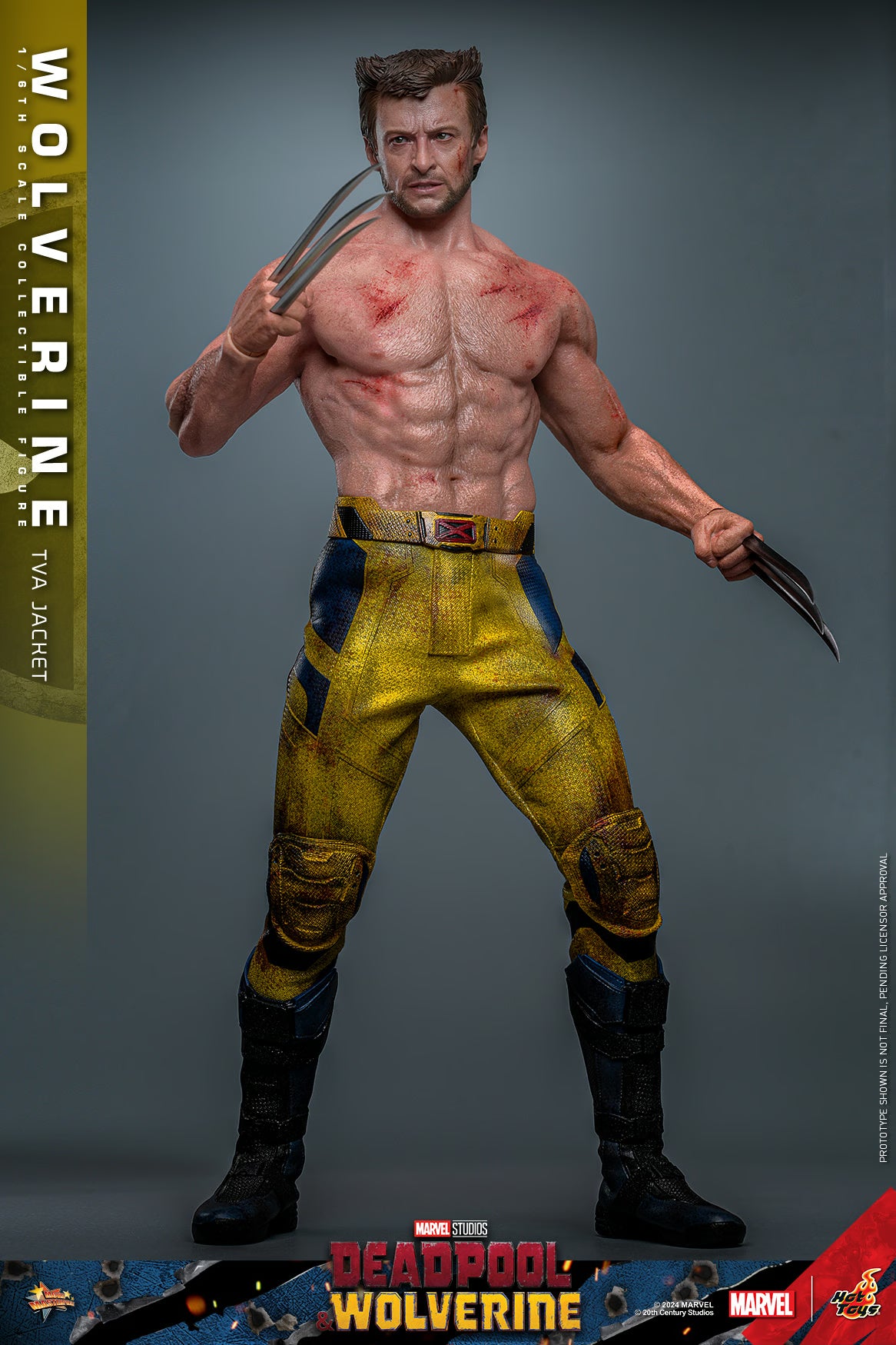 Hot Toys Marvel Comics Deadpool & Wolverine Wolverine (TVA Jacket