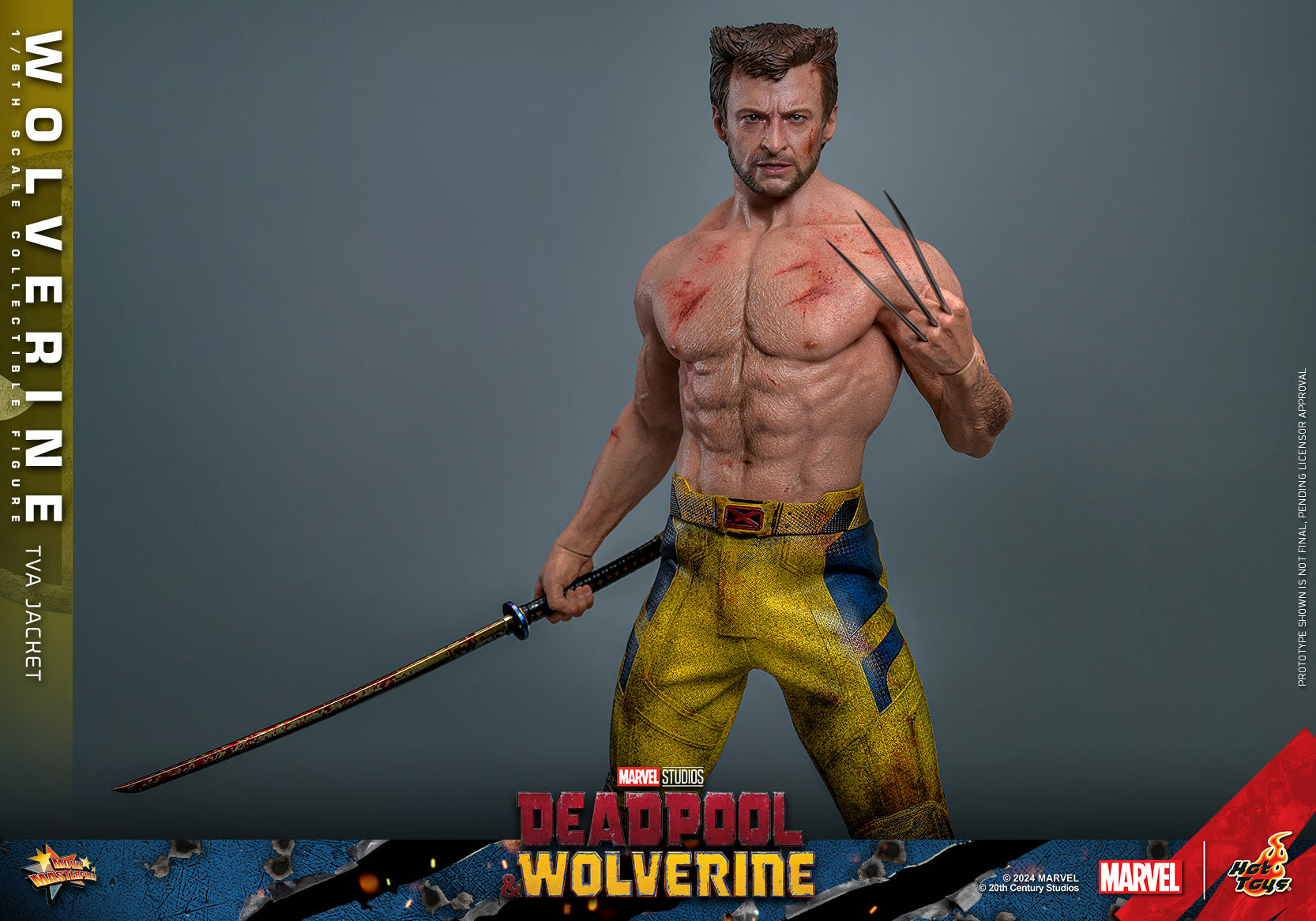 Hot Toys Marvel Comics Deadpool & Wolverine Wolverine (TVA Jacket