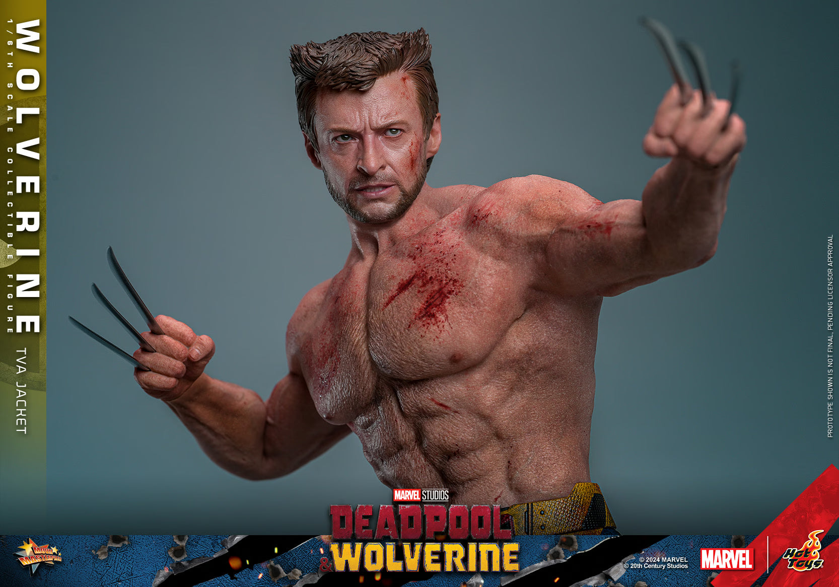 Hot Toys Marvel Comics Deadpool & Wolverine Wolverine (TVA Jacket