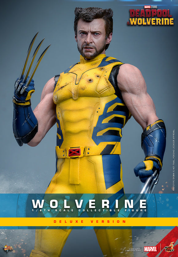 Hot Toys Marvel Comics Deadpool & Wolverine Wolverine (Deluxe Version) 1/6 Scale 12