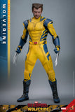Hot Toys Marvel Comics Deadpool & Wolverine Wolverine (Deluxe Version) 1/6 Scale 12" Collectible Figure