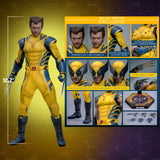 Hot Toys Marvel Comics Deadpool & Wolverine Wolverine (Deluxe Version) 1/6 Scale 12" Collectible Figure
