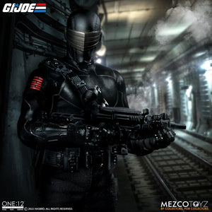 Mezco Toyz One12 Collective G.I. Joe Snake Eyes Deluxe Edition 1/12 Scale Collectible Figure