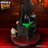 Mezco Toyz Static-6 Elvira Mistress of the Dark 1/6 Scale Statue