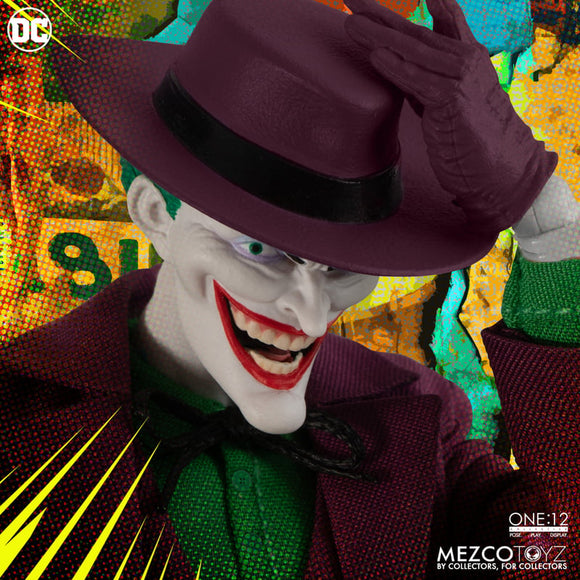 Mezco Toyz DC Comics One12 Collective The Joker (Golden Age Edition) 1/6 Scale 12
