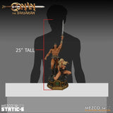 Mezco Toyz's Static-6 Conan the Barbarian (1982) 1/6 Scale Two Figure Statue
