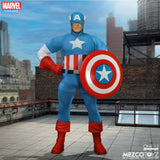 Mezco Toyz One:12 Collective Marvel Comics Captain America (Silver Age) 1/12 Scale Collectible Figure