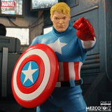Mezco Toyz One:12 Collective Marvel Comics Captain America (Silver Age) 1/12 Scale Collectible Figure