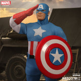 Mezco Toyz One:12 Collective Marvel Comics Captain America (Silver Age) 1/12 Scale Collectible Figure