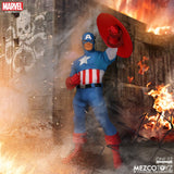 Mezco Toyz One:12 Collective Marvel Comics Captain America (Silver Age) 1/12 Scale Collectible Figure