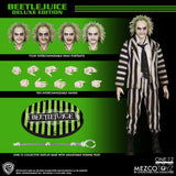 Mezco Toyz One:12 Collective Beetlejuice (1988) Beetlejuice Deluxe Edition 1/12 Scale Collectible Figure
