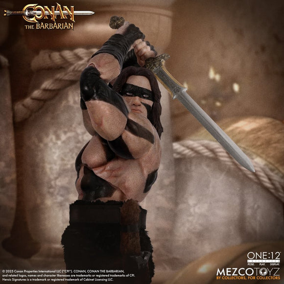 Mezco Toyz One:12 Collective Conan The Barbarian (1982): War Paint Edition 1/12 Scale Collectible Figure