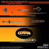 Mezco Toyz One:12 Collective Conan The Barbarian (1982): War Paint Edition 1/12 Scale Collectible Figure