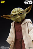 Sideshow Star Wars: The Clone Wars Master Yoda 1/6 Scale Collectible Figure