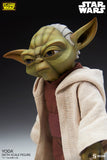 Sideshow Star Wars: The Clone Wars Master Yoda 1/6 Scale Collectible Figure