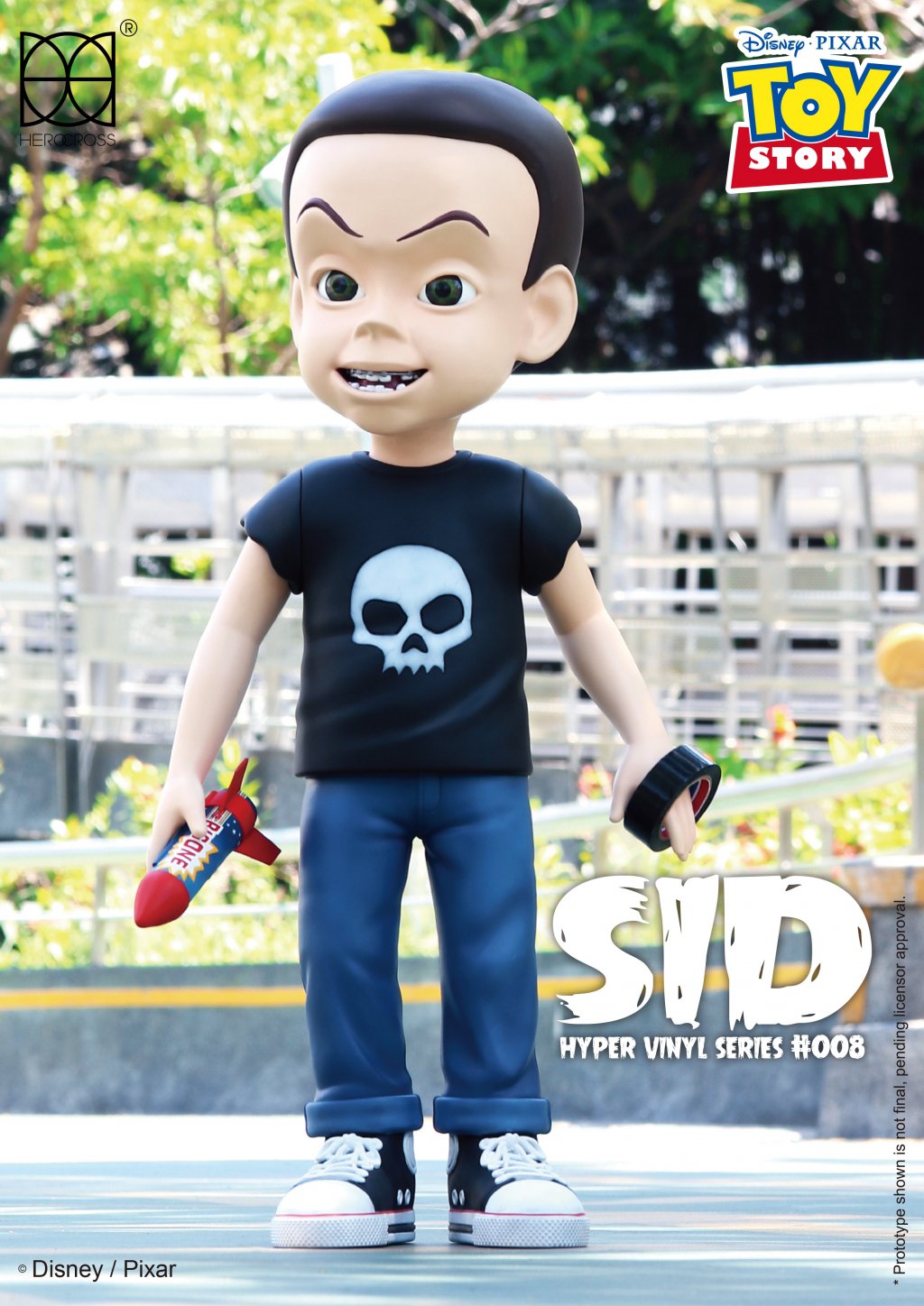 HEROCROSS Disney Toy Story Nightmare of Toy Sid Phillips & Scud