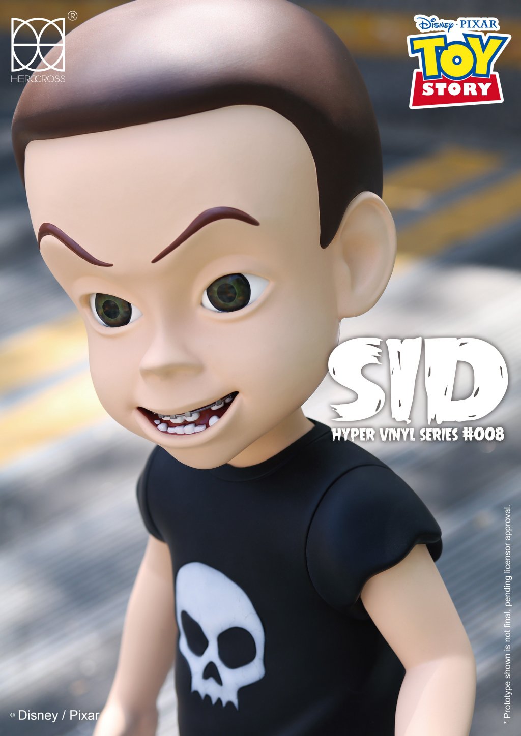HEROCROSS Disney Toy Story Nightmare of Toy Sid Phillips & Scud
