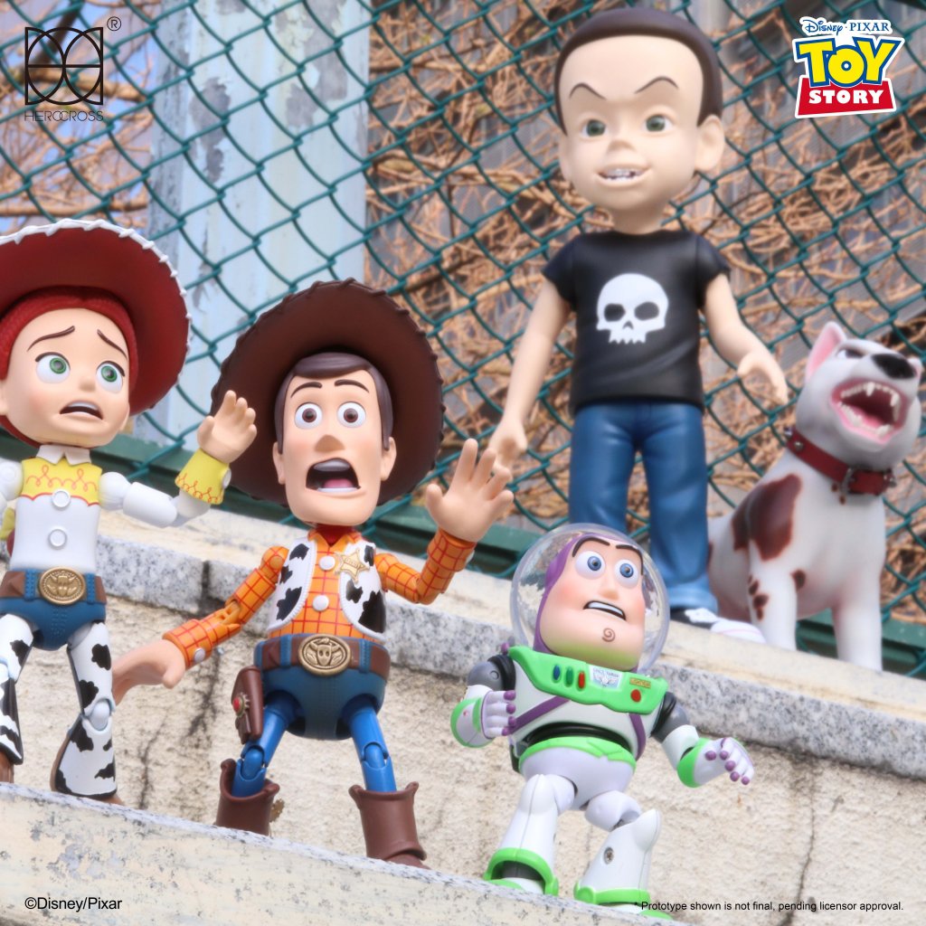 HEROCROSS Disney Toy Story Nightmare of Toy Sid Phillips & Scud