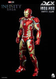 Threezero Marvel Avengers Infinity Saga Iron Man Mark 43 DLX 1/12 Scale Die-Cast Action Figure