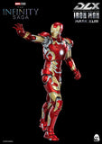 Threezero Marvel Avengers Infinity Saga Iron Man Mark 43 DLX 1/12 Scale Die-Cast Action Figure