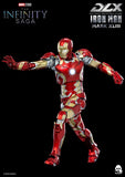 Threezero Marvel Avengers Infinity Saga Iron Man Mark 43 DLX 1/12 Scale Die-Cast Action Figure