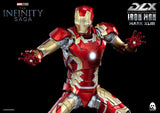 Threezero Marvel Avengers Infinity Saga Iron Man Mark 43 DLX 1/12 Scale Die-Cast Action Figure