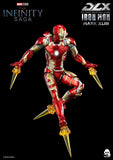 Threezero Marvel Avengers Infinity Saga Iron Man Mark 43 DLX 1/12 Scale Die-Cast Action Figure