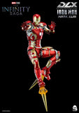 Threezero Marvel Avengers Infinity Saga Iron Man Mark 43 DLX 1/12 Scale Die-Cast Action Figure