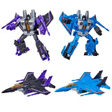 Hasbro Transformers Generations War for Cybertron Earthrise Voyager Skywarp and Thundercracker Action Figure 2 Pack