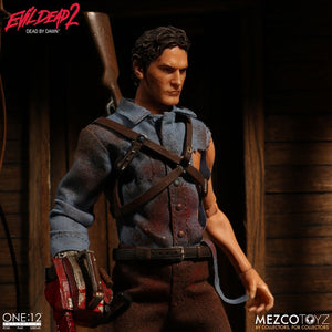 Mezco Toyz One12 Collective Ash from Evil Dead 2 1/12 Scale 6" Action Figure