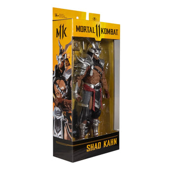 McFarlane Toys Mortal Kombat Shao Kahn (Platinum Kahn) 7 Action Figure  with Accessories