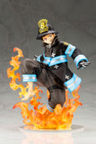 Kotobukiya Fire Force ArtFX J Shinra Kusakabe Statue with Bonus Part