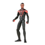 Hasbro Marvel Legends Spider-Man 3 6-Inch Action Figure Wave 13 Spider-Man Miles Morales Action Figure (Marvel's Armadillo BAF)