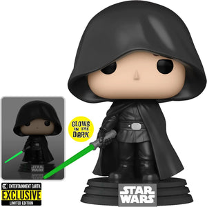 Funko Pop! Star Wars The Mandalorian Luke Glow-in-the-Dark Pop! Vinyl Figure - Entertainment Earth Exclusive