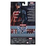 Hasbro Disney+ Marvel Legends Wave 1 Set of 7 Figures Captain America (Sam Wilson/Falcon), John Walker (U.S. Agent), Baron Zemo, Bucky Barnes (Winter Soldier), Loki, Scarlet Witch & Vision (Captain America Flight Gear BAF)