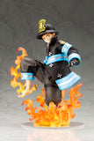 Kotobukiya Fire Force ArtFX J Shinra Kusakabe Statue with Bonus Part