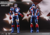 Play Imaginative Super Alloy 1/12 Scale Iron Man 3 Iron Patriot Diecast Action Figure