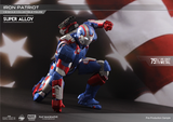 Play Imaginative Super Alloy 1/12 Scale Iron Man 3 Iron Patriot Diecast Action Figure