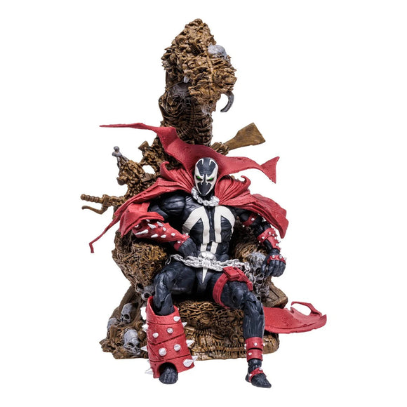 Mcfarlane Toys Spawn's Universe Deluxe Spawn and Throne 7-Inch Scale Action Figure Set